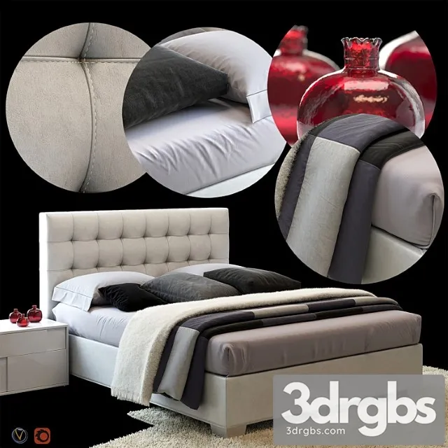 Bed legend by greco strom 2 3D Model Download