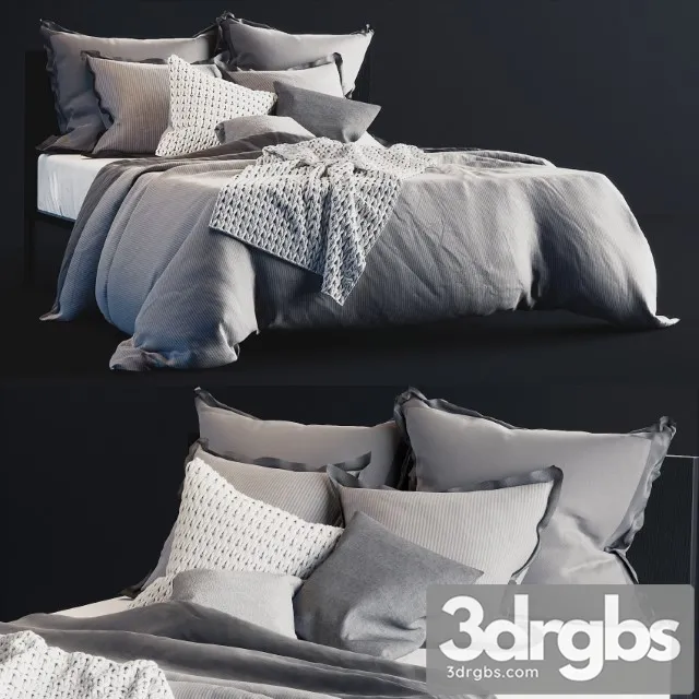 Bed Linen 1 3D Model Download
