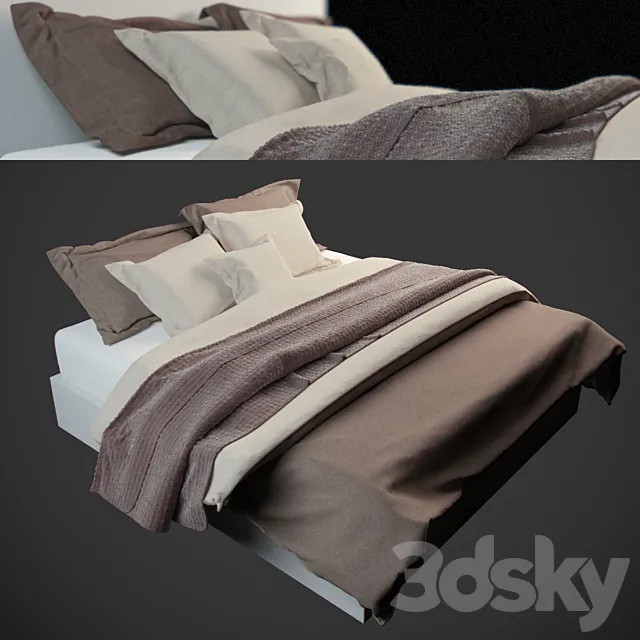 bed linen 3DModel