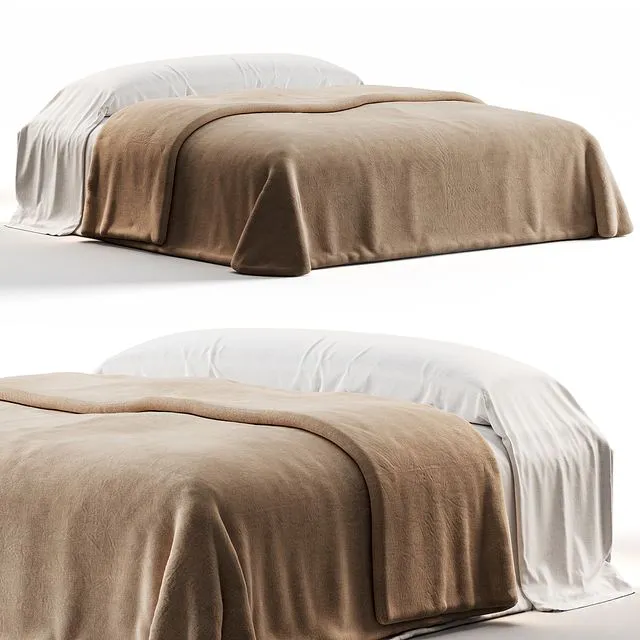 Bed linen zara home 13 3D Model Bed linen zara home 13 3D Model