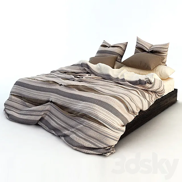 bed linens 3D Model