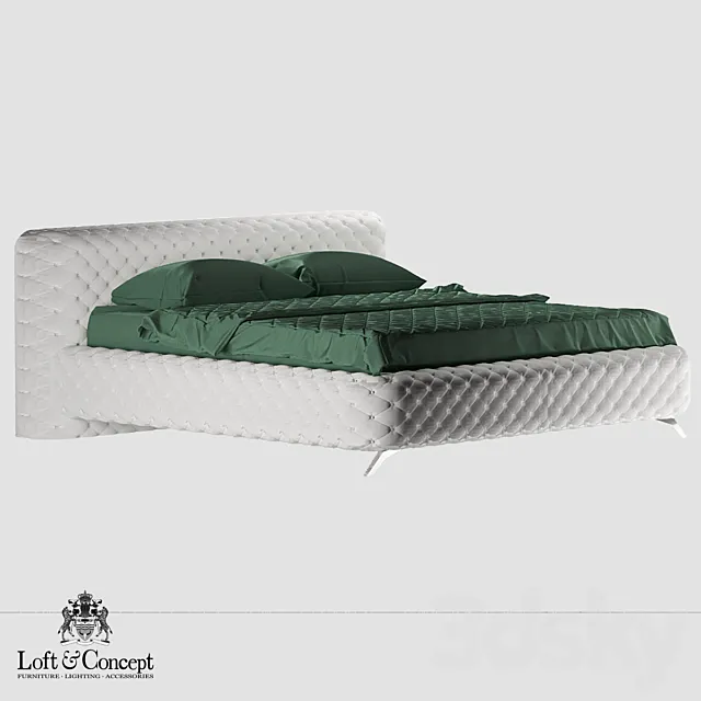bed “Loft concept” 3DModel bed “Loft concept” 3DModel