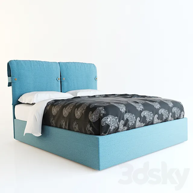 Bed “Marine” 3D Model Bed “Marine” 3D Model