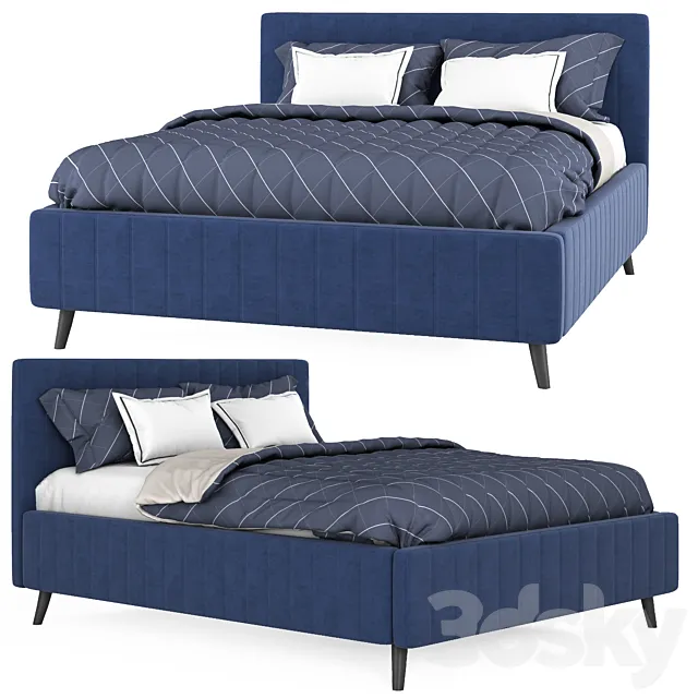 Bed Markful 3D Model Bed Markful 3D Model