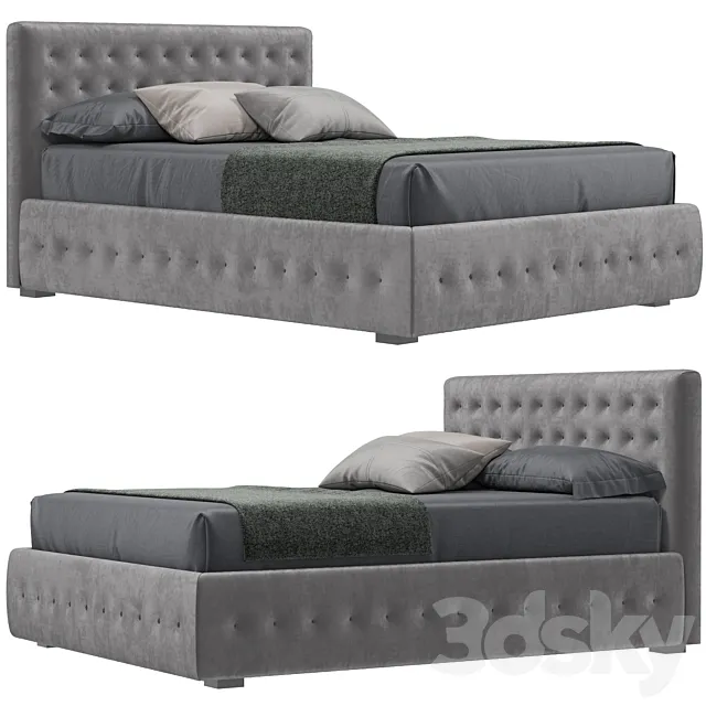 Bed MILANO BEDDING Phuket 3D Model Bed MILANO BEDDING Phuket 3D Model