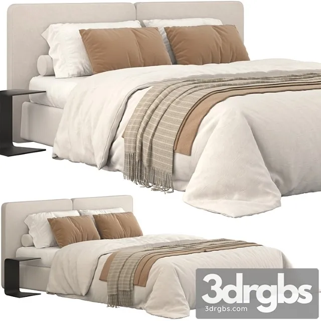 Bed minotti tatlin cover Bed minotti tatlin cover