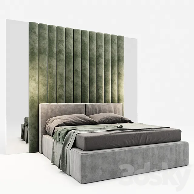 Bed Modern 3D Model