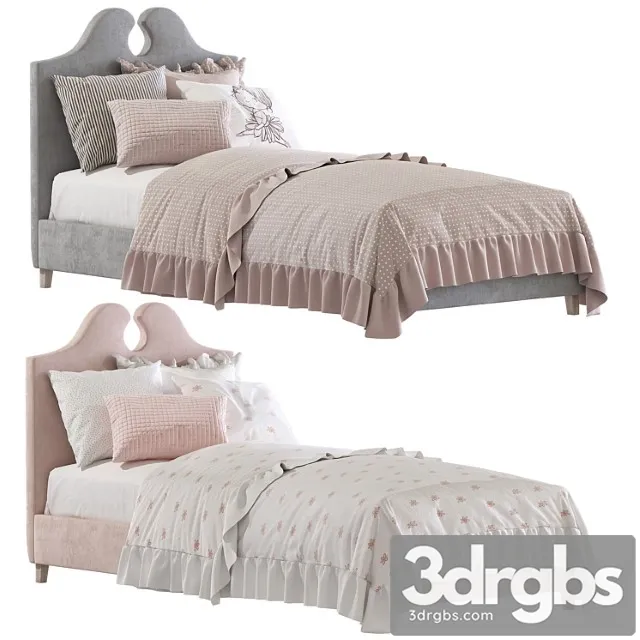 Bed Moira Modern After all 2 3D Model Download