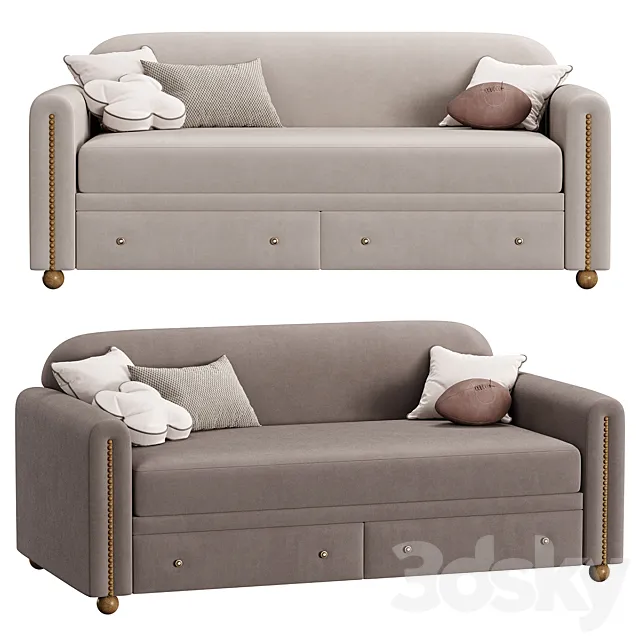 Bed Mola Manifesto 3D Model Bed Mola Manifesto 3D Model