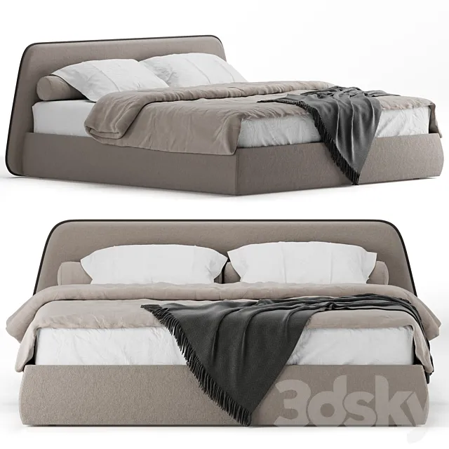 Bed Mone by One&Home 3D Model Bed Mone by One&Home 3D Model