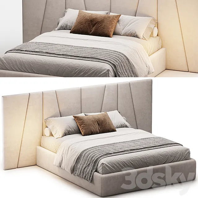 Bed Montreal 3D Model Bed Montreal 3D Model