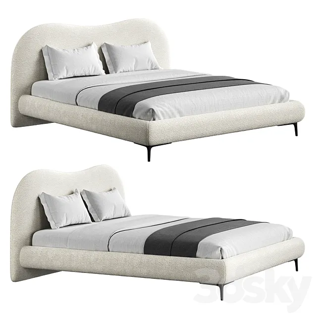 Bed NAMI AIR by SIORI 3D Model