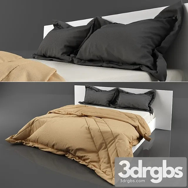 Bed Noie Biel Ie 160 3D Model Download
