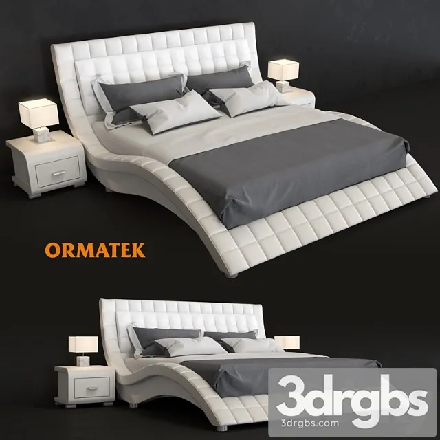Bed of atlantico ormatec 2 3D Model Download
