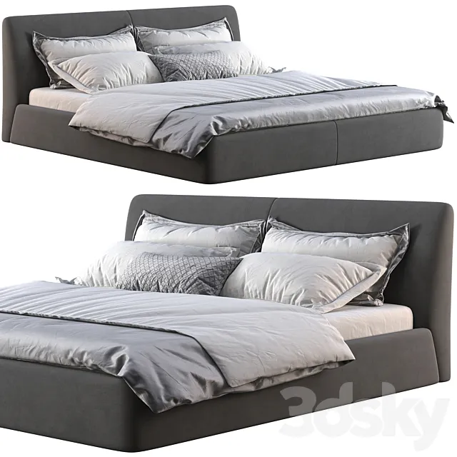 Bed one mebel nuvo 3DModel Bed one mebel nuvo 3DModel