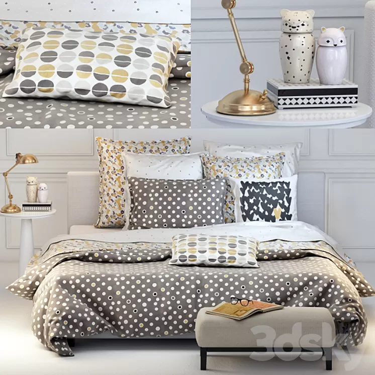 Bed Orizzonti Lipari 3D Model