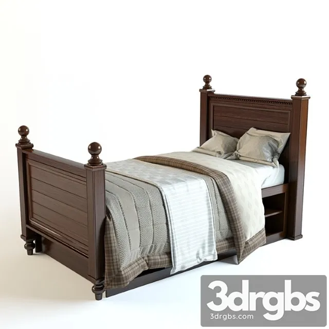Bed Paula Deep 3D Model Download