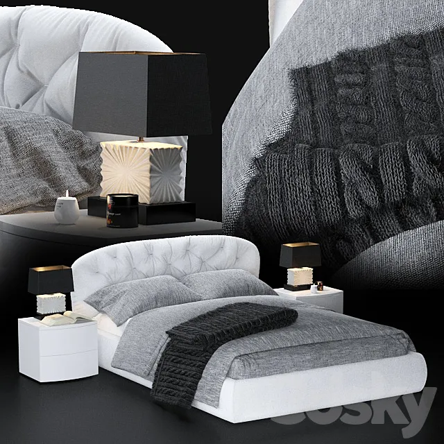 Bed People MAB 3D Model Bed People MAB 3D Model