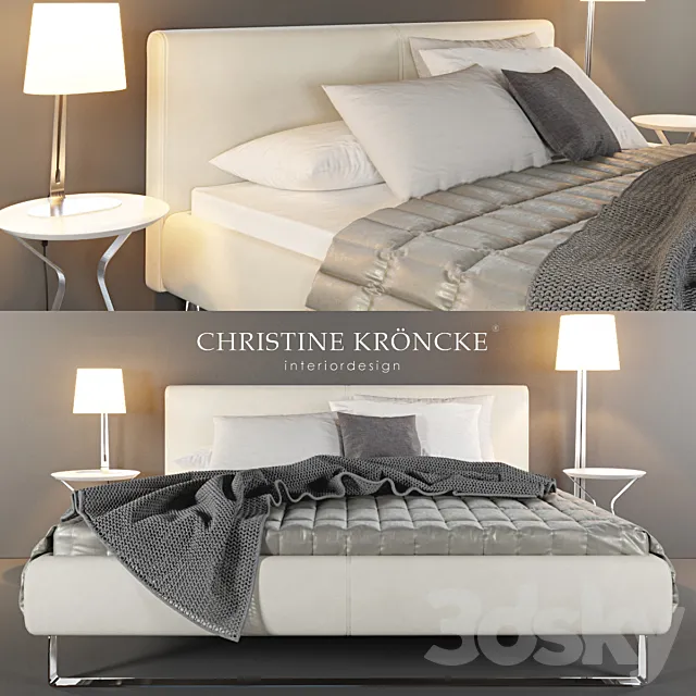 Bed Plaisir by Christine Kroencke 3D Model