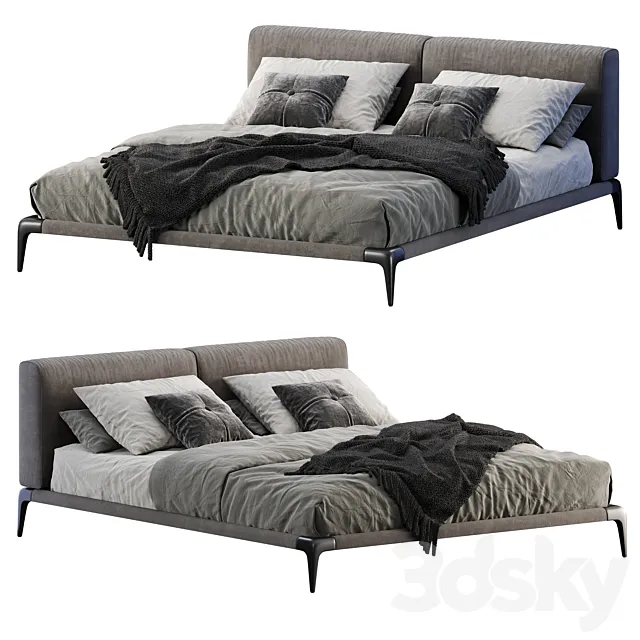 Bed poliform park 3DModel Bed poliform park 3DModel