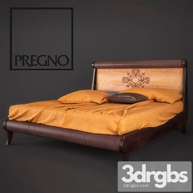 Bed Pregno L63 3D Model Download
