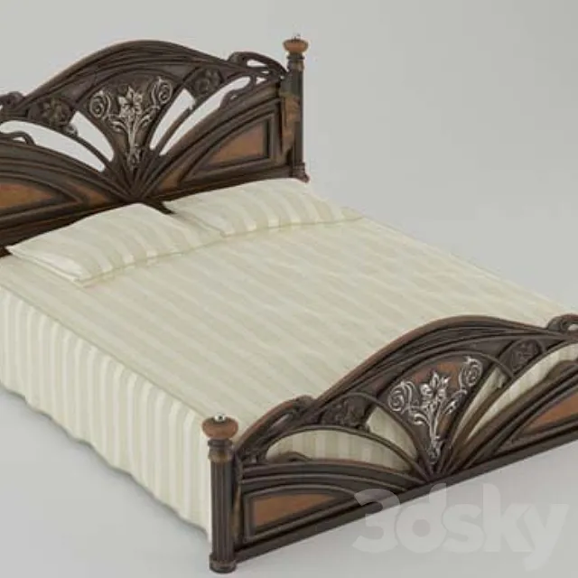 bed production of China 3DModel