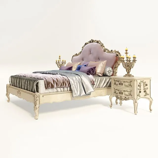 Bed Roberto Giovannini 3D Model Bed Roberto Giovannini 3D Model