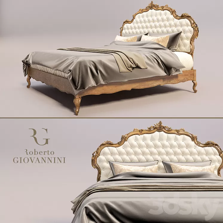 Bed Roberto Giovannini 3D Model