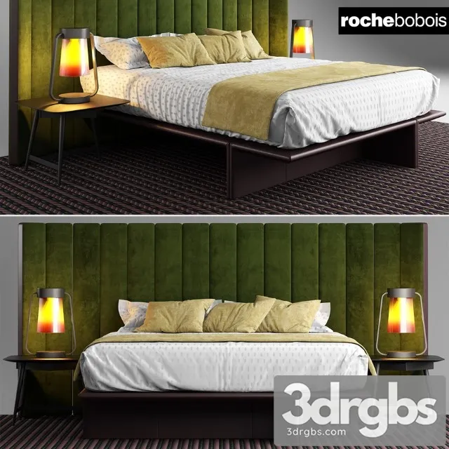 Bed Roche Bobois Backstage Bed 3D Model Download