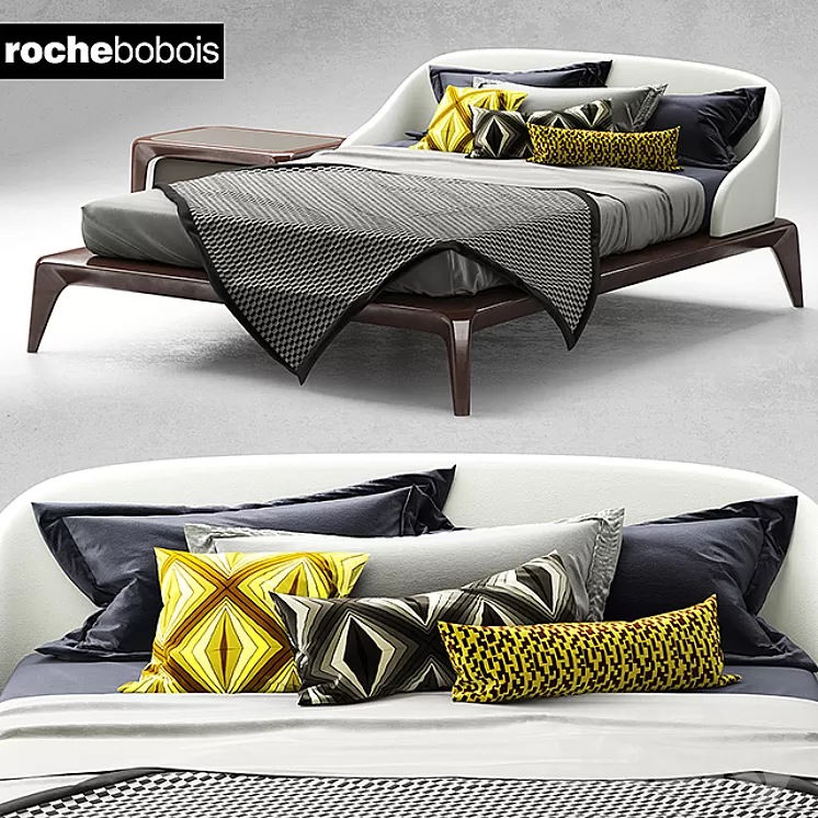 Bed Roche Bobois BRIO bed 3D Model