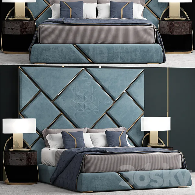 Bed s-2021 3DModel Bed s-2021 3DModel