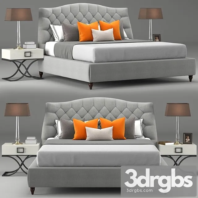 Bed savon toscanova 2 3D Model Download