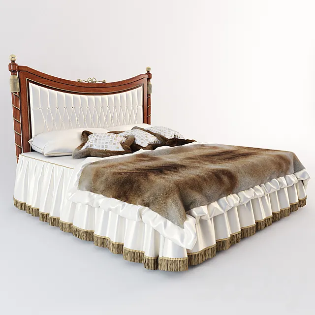 Bed Scettro ISACCO AGOSTONI 1021__10 3DModel Bed Scettro ISACCO AGOSTONI 1021__10 3DModel
