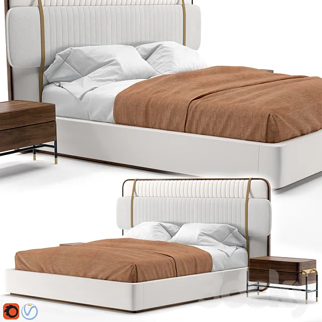 Bed Scott 3D Model