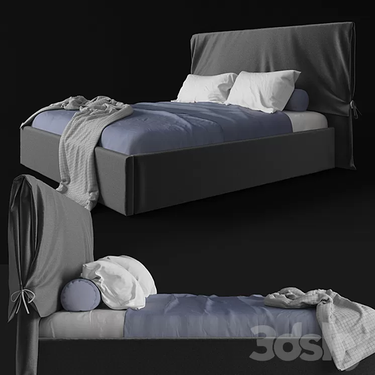 Bed set 10 3D Model