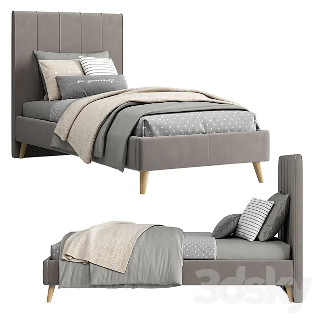 Bed Sherona-Legs 90 Divan.ru 3D Model Bed Sherona-Legs 90 Divan.ru 3D Model