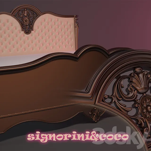 bed signorini & coco 3D Model