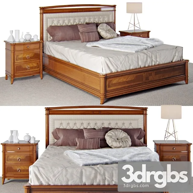 Bed Signorini Coco Carlotta 3D Model Download