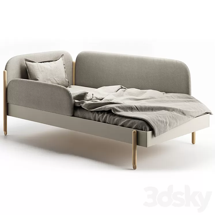 Bed single 3D Model