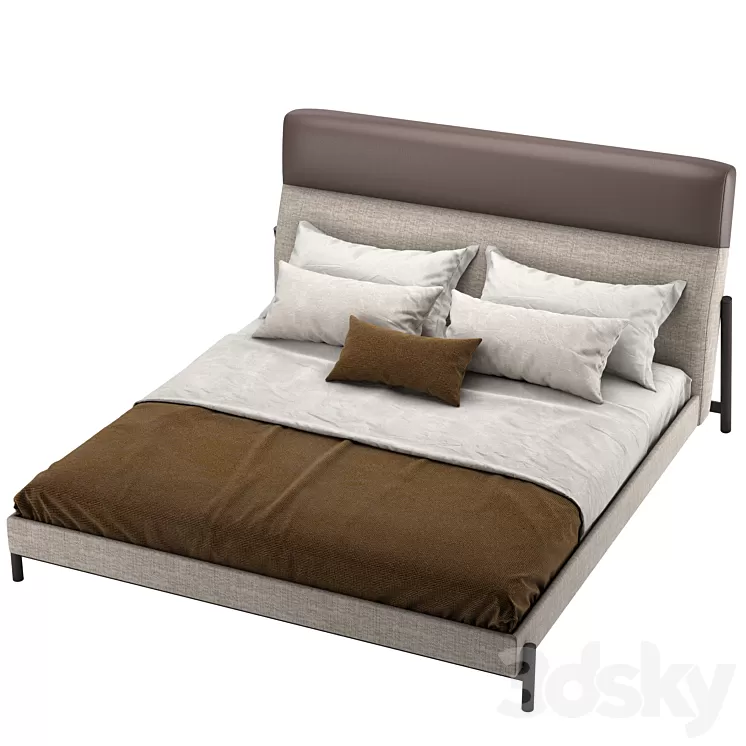 Bed SLAB by DOMKAPA 3D Model Free Download