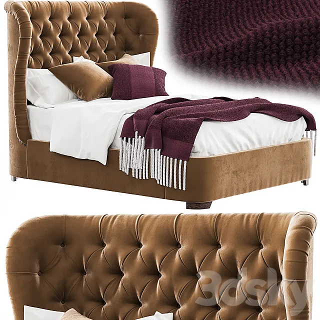 Bed SleepArt Bons 3DModel Bed SleepArt Bons 3DModel