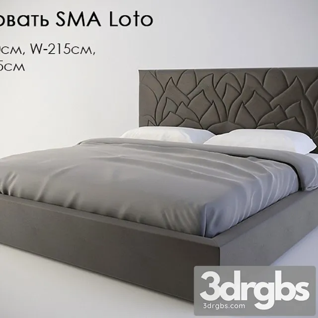 Bed sma loto 2 3D Model Download