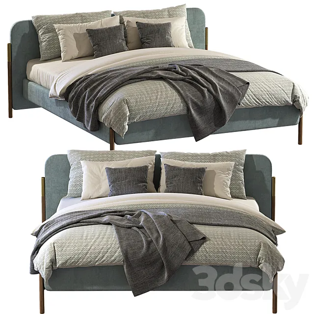 Bed sofa FLAG _ Bolzan Letti 3DModel Bed sofa FLAG _ Bolzan Letti 3DModel