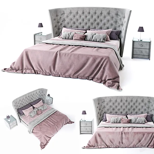 Bed “Sofia 3D Model Bed “Sofia 3D Model