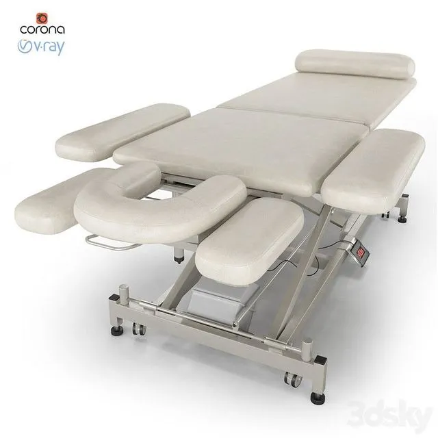bed spa massage table 3D Model