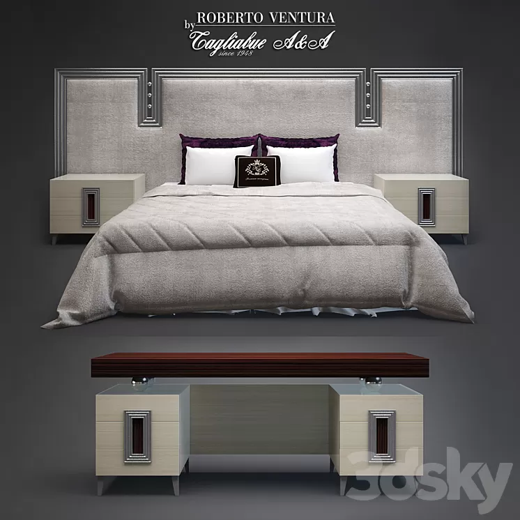 Bed Spheres by Roberto Ventura 3D Model