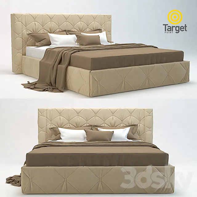 Bed Target point Capri 3DModel