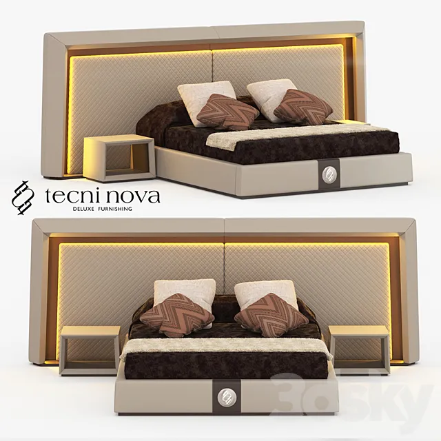 Bed tecni nova 3DModel