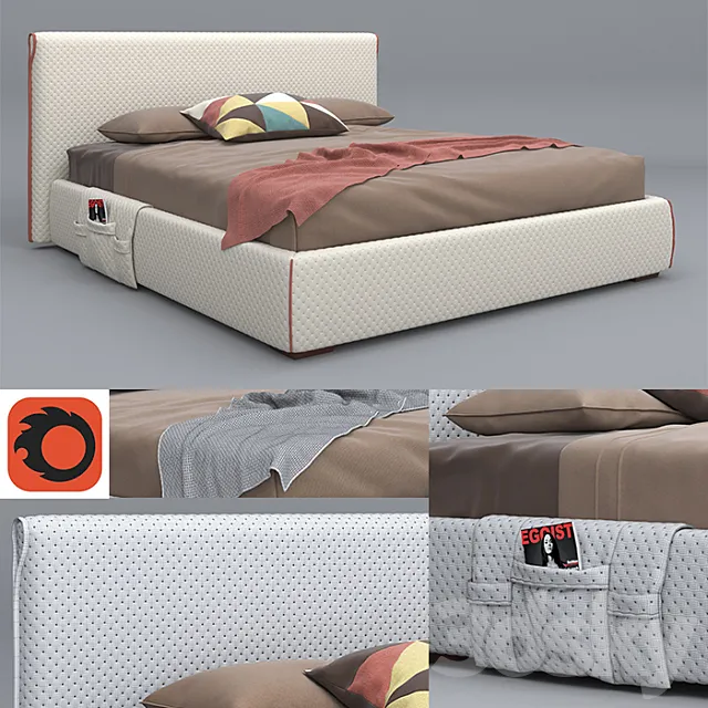 bed TIM 3D Model bed TIM 3D Model