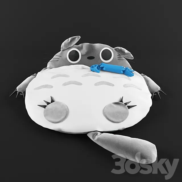 Bed Totoro 3DModel